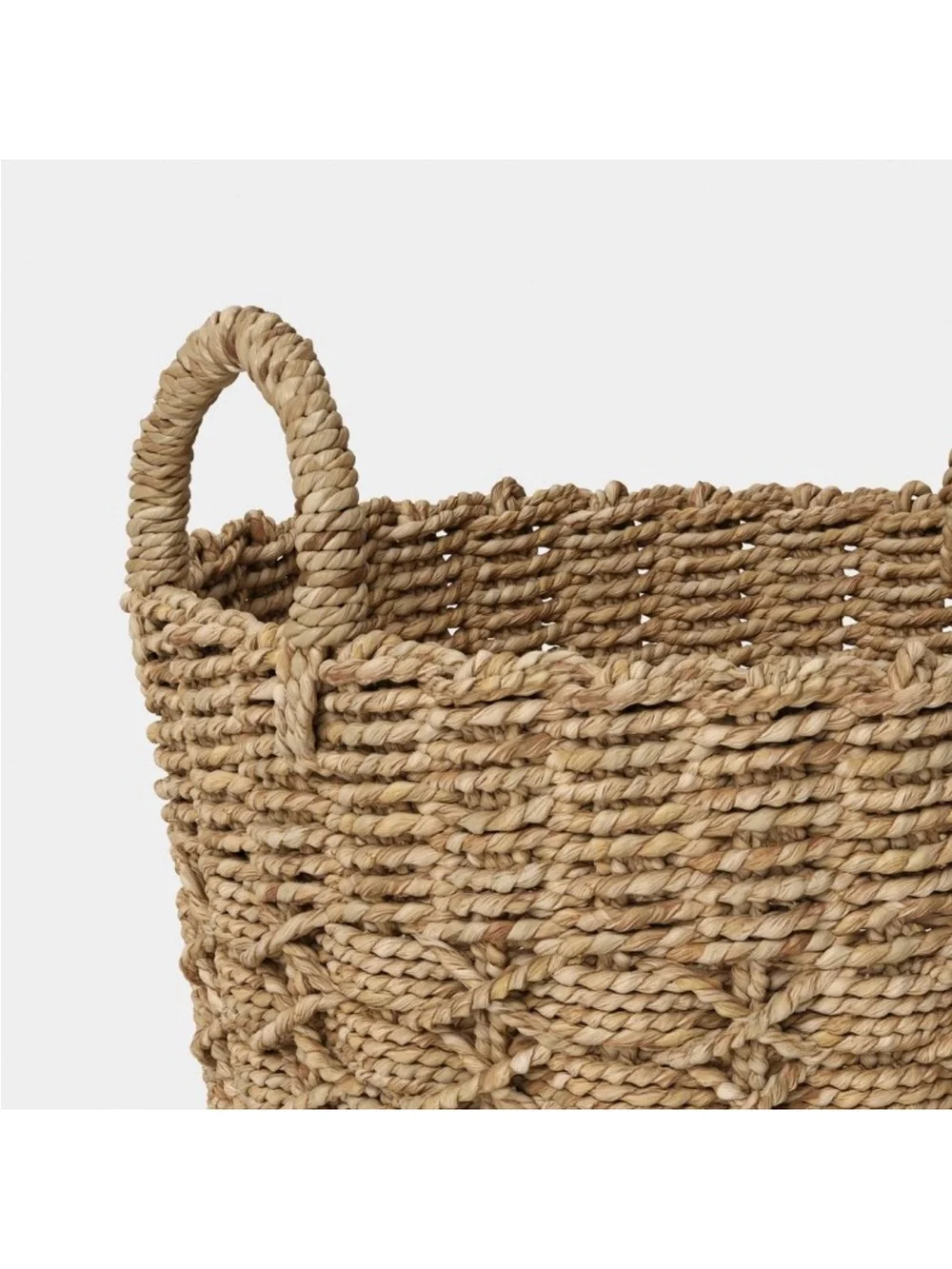 Chunky Twisted Seagrass Basket - Threshold™